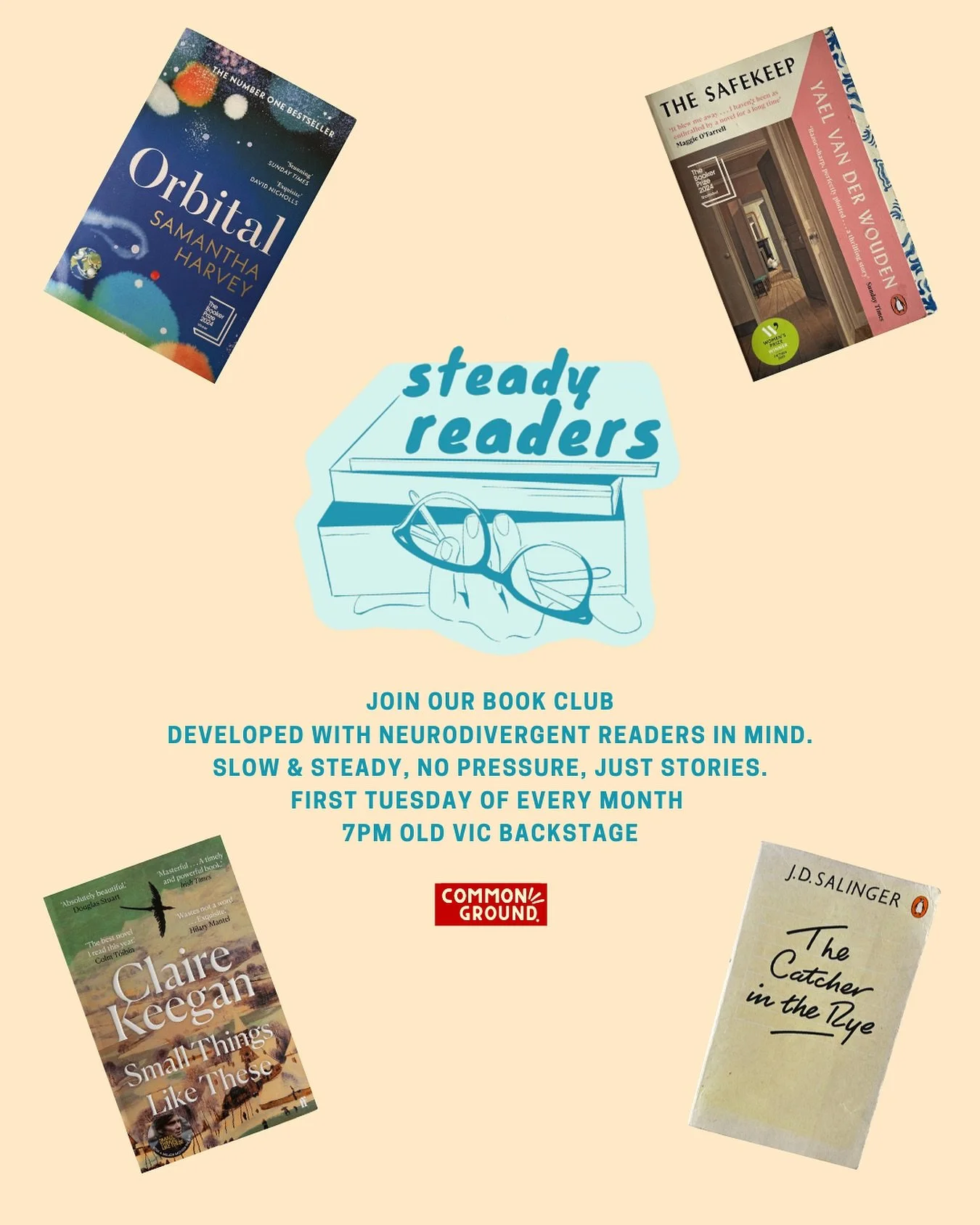 Have you read The Catcher in the Rye? Wanna discuss it on Tuesday eve next week with a cup of tea and lots of friendly folks? 

Join via the link in bio if you fancy it📚