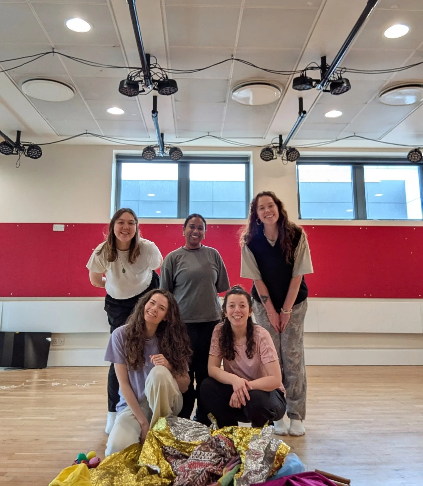 Some of the CG creatives were at @stratford_east recently working on an R&amp;D for @matipoarts new project exploring migration.

We believe having the space and time to explore an idea, before jumping into the drafting process, is vital when creatin