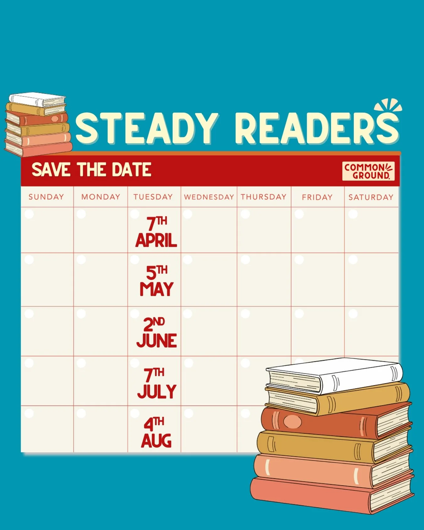 Steady Readers book club takes place on the first Tuesday of every month, at 7pm @oldvictheatre Backstage 🎭 

Each month we discuss a different book, and this month we&rsquo;re making our way through Wuthering Heights by Emile Bront&euml;. There&rsq