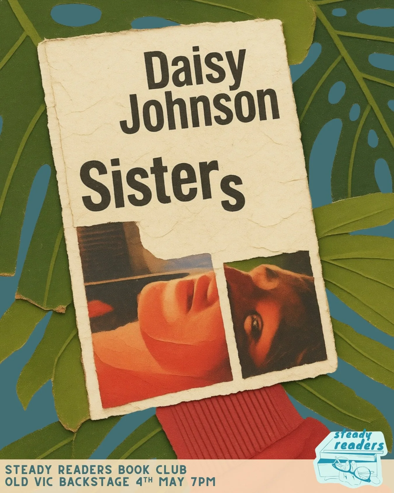This month our Steady Readers are taking on &lsquo;Sisters by Daisy Johnson&rsquo; 📚 

There&rsquo;s no pressure to finish the book if you&rsquo;re a steady reader, we just come together to discuss the story with a cuppa. Low stakes, chill, kind vib
