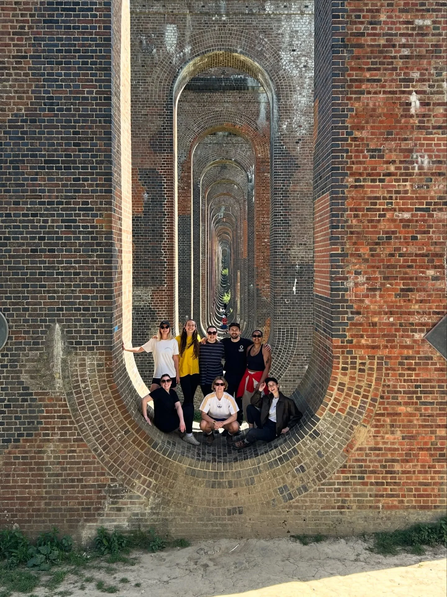 April&rsquo;s Write to Roam: Ouse Valley Viaduct🪻 

What a treat seeing the bluebells on a sunny day. Great vibes all round. To come along to our next Write to Roam, click the link in bio

📅 Monday 11th May 
⛰️ St Martha&rsquo;s Hill, Guildford 
🎟