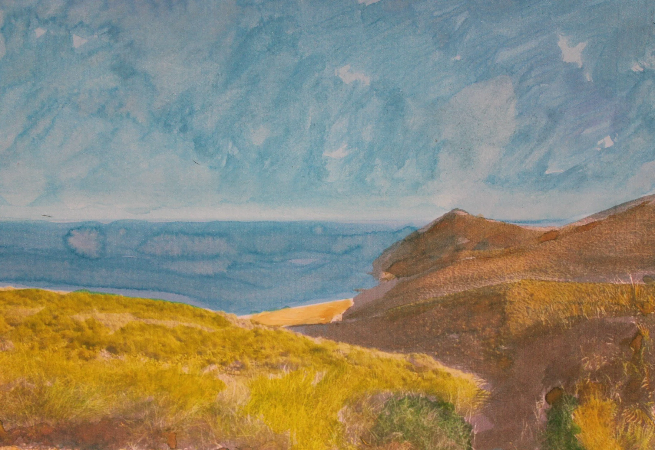 Spain from the air-water