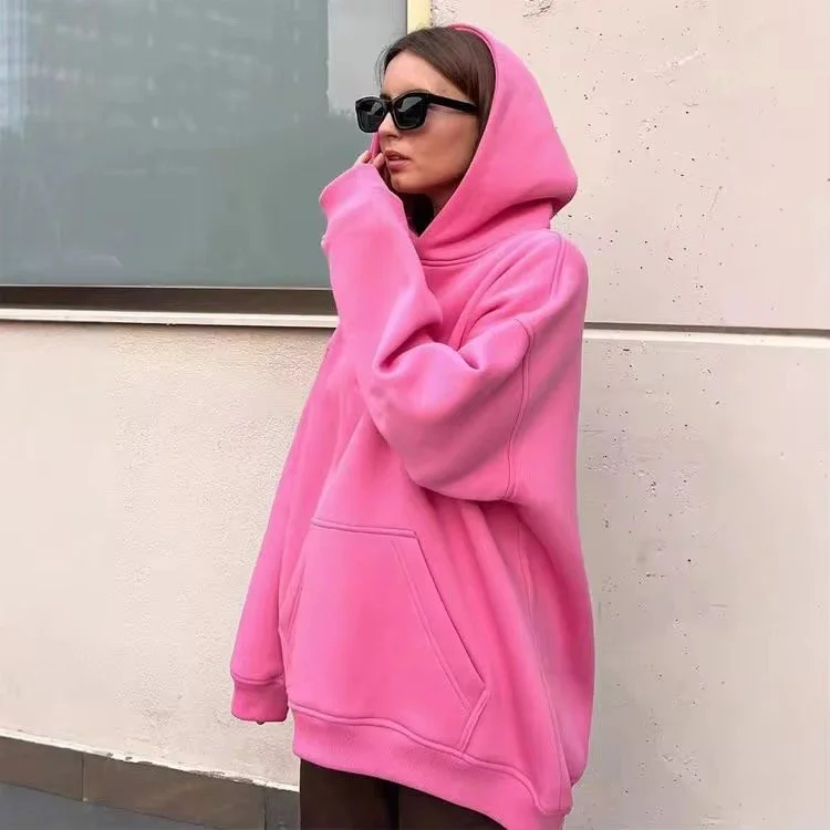 Piink Oversized Hoodie