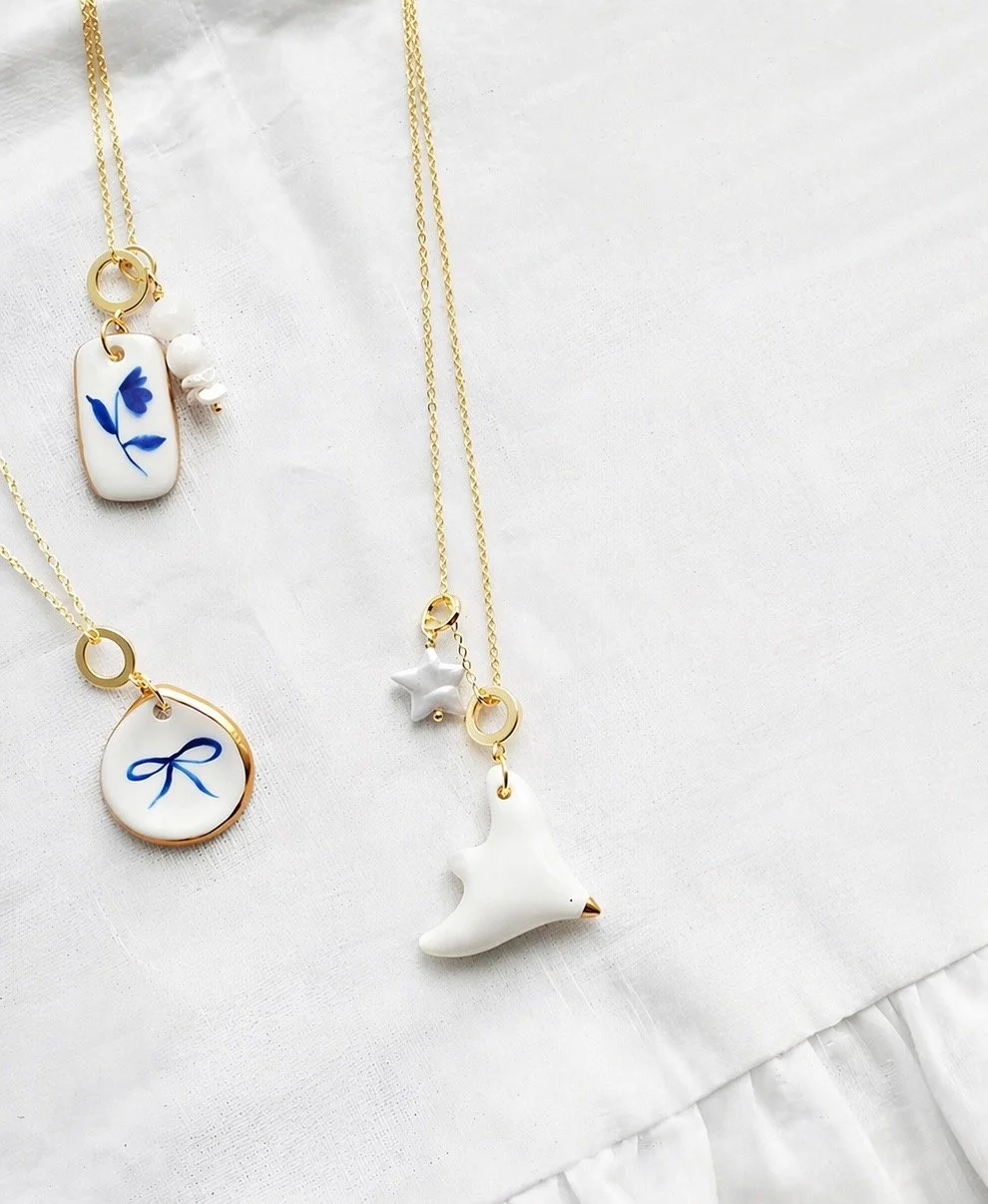 Blue Willow Necklace