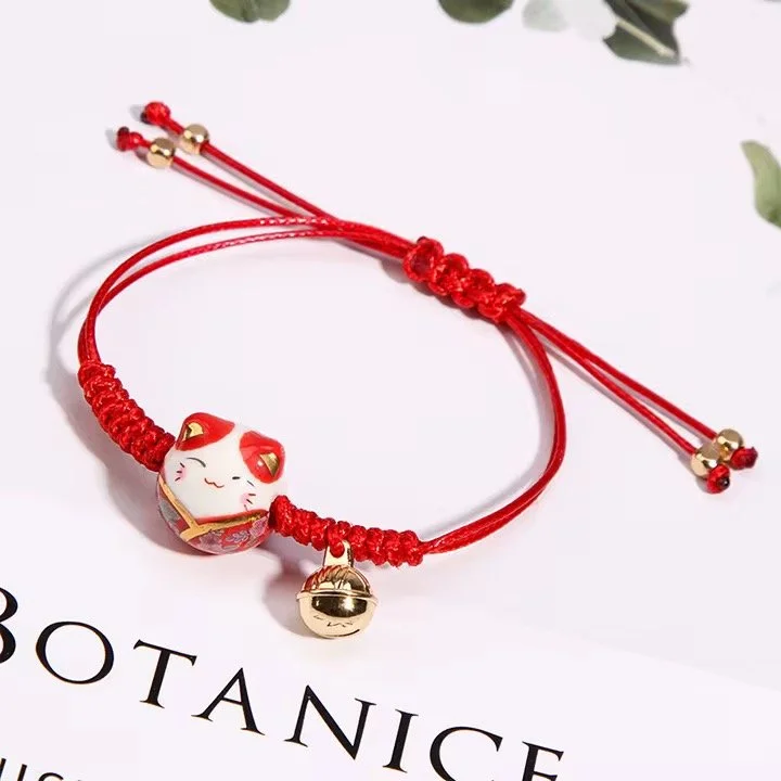Ceramic Kitty Bracelet