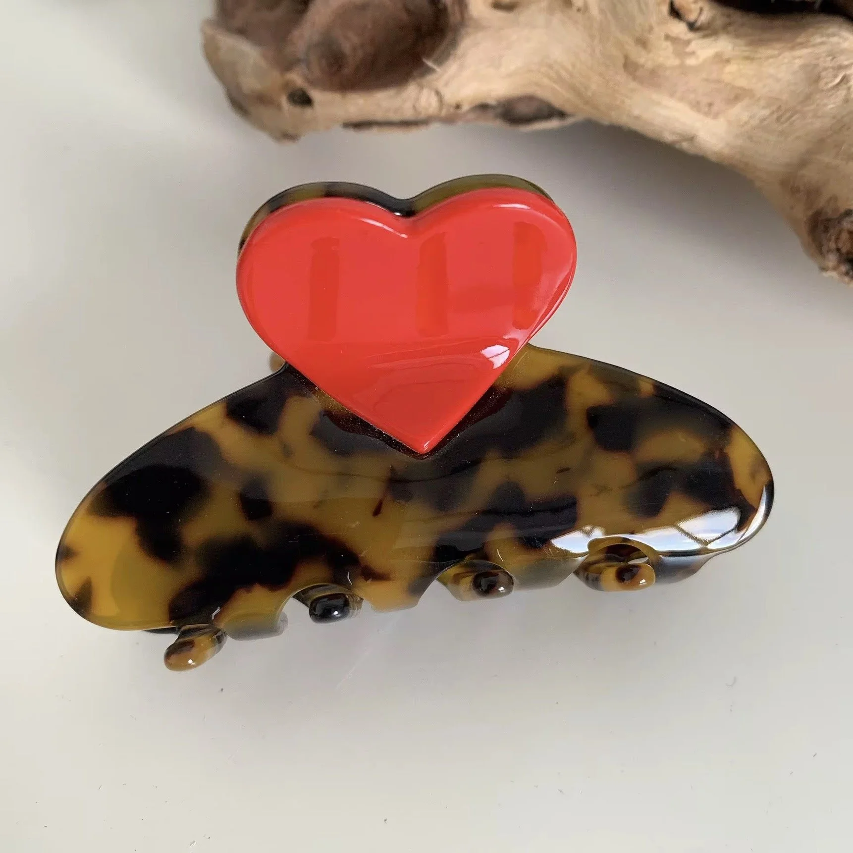 Cheetah Hair Clip