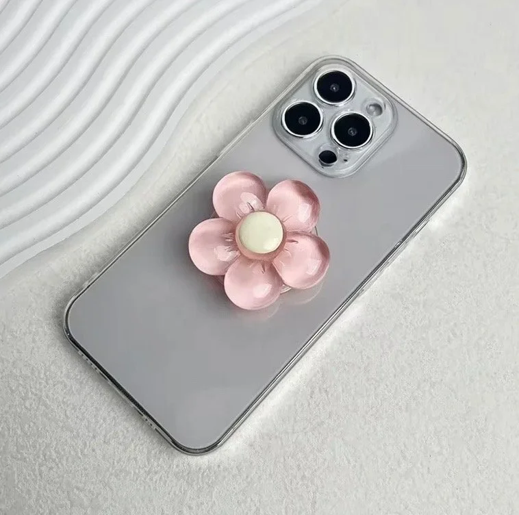 Piink Daisy Phone Grip