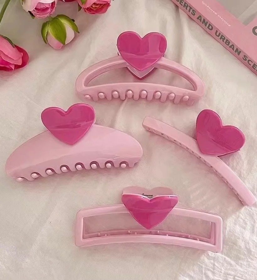 Heart Claw Clip