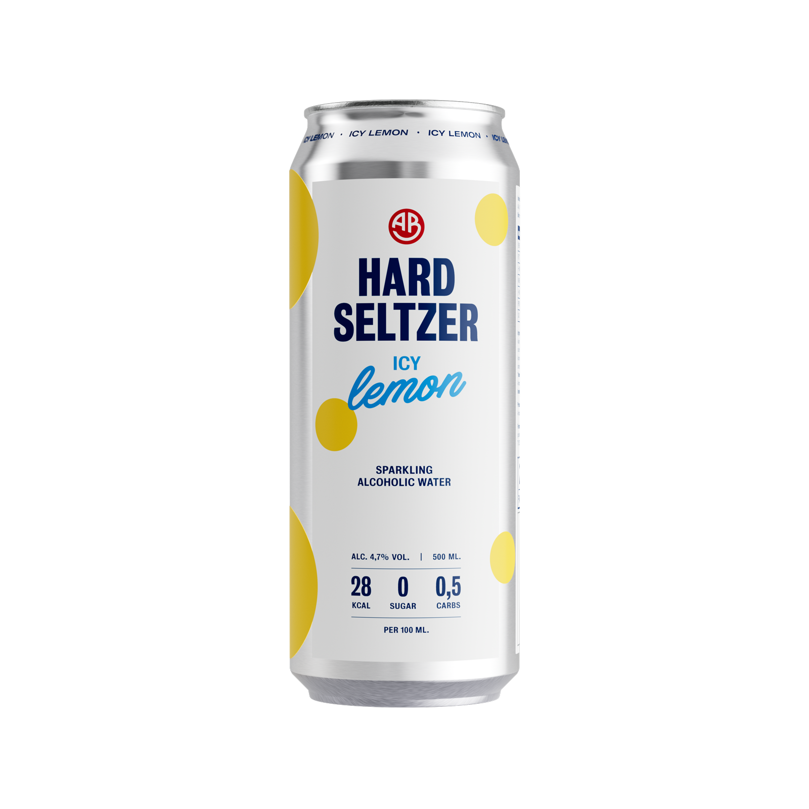 AB Hard Seltzer Icy Lemon