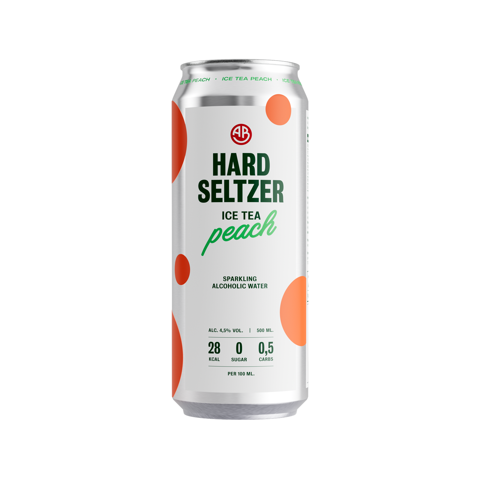 AB Hard Seltzer Ice Tea Peach