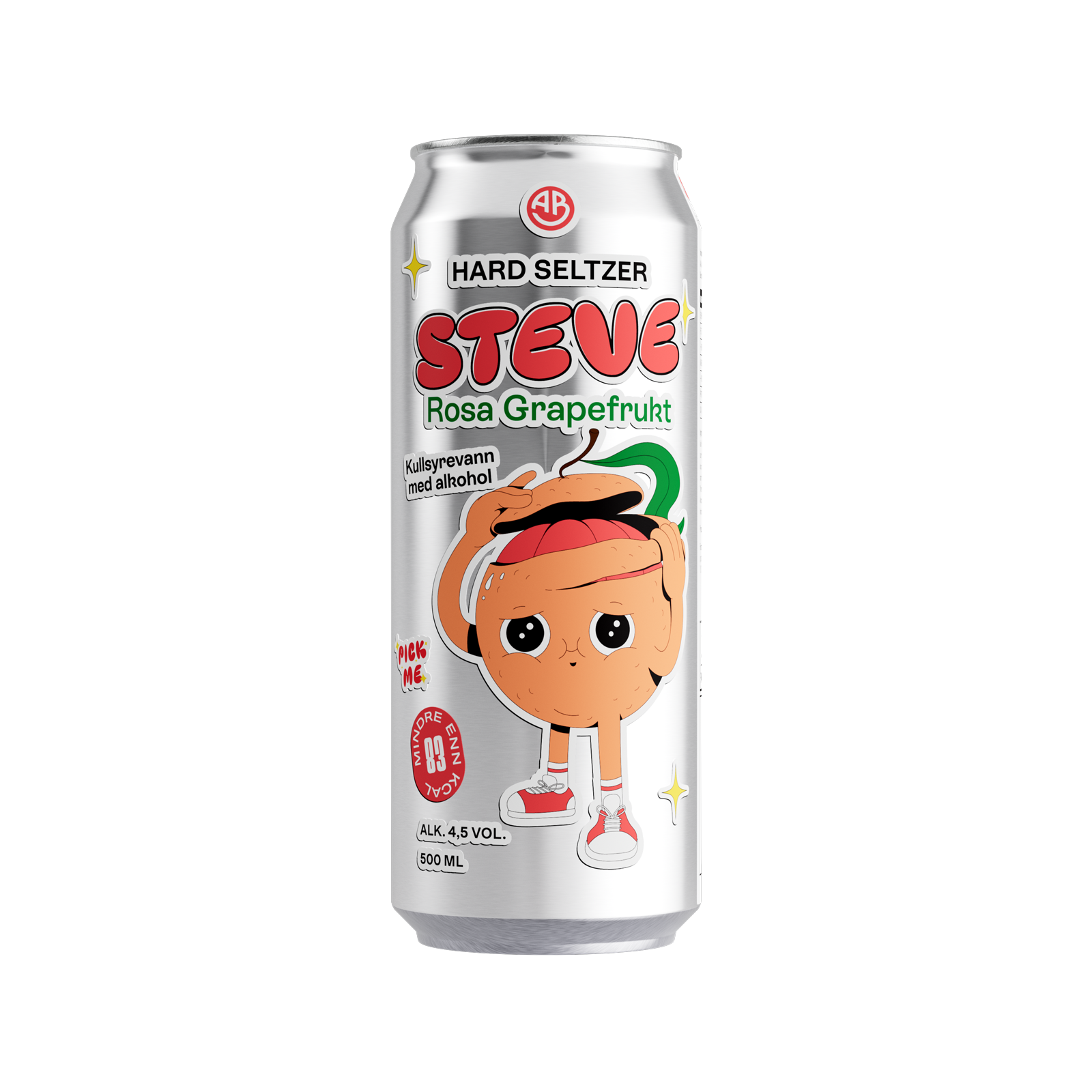 STEVE Hard Seltzer Pink Grapefruit