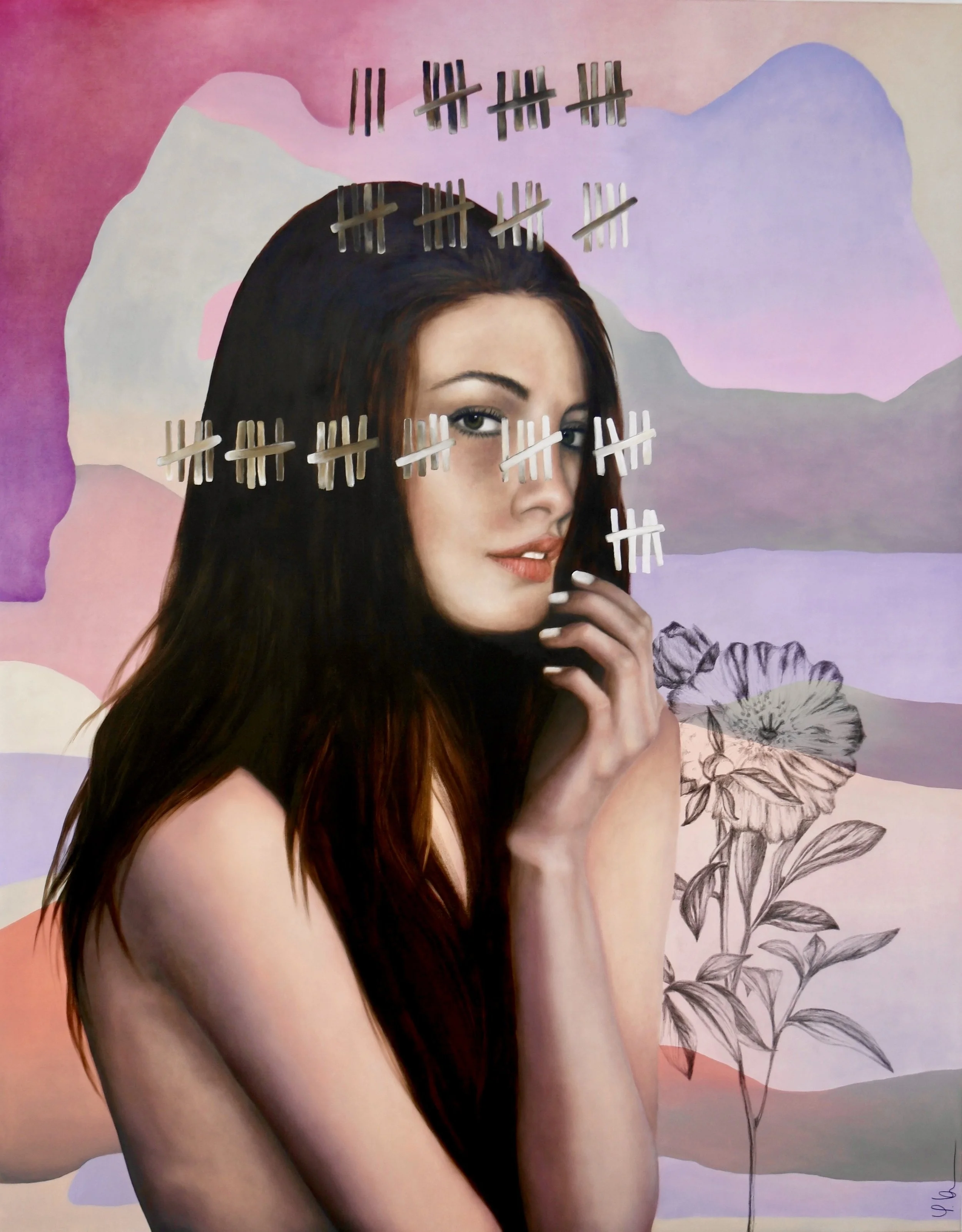 She waits, seething, blooming