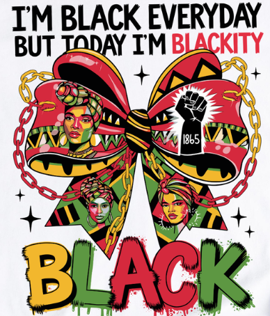 Black History Shirt " I am Black Everyday"