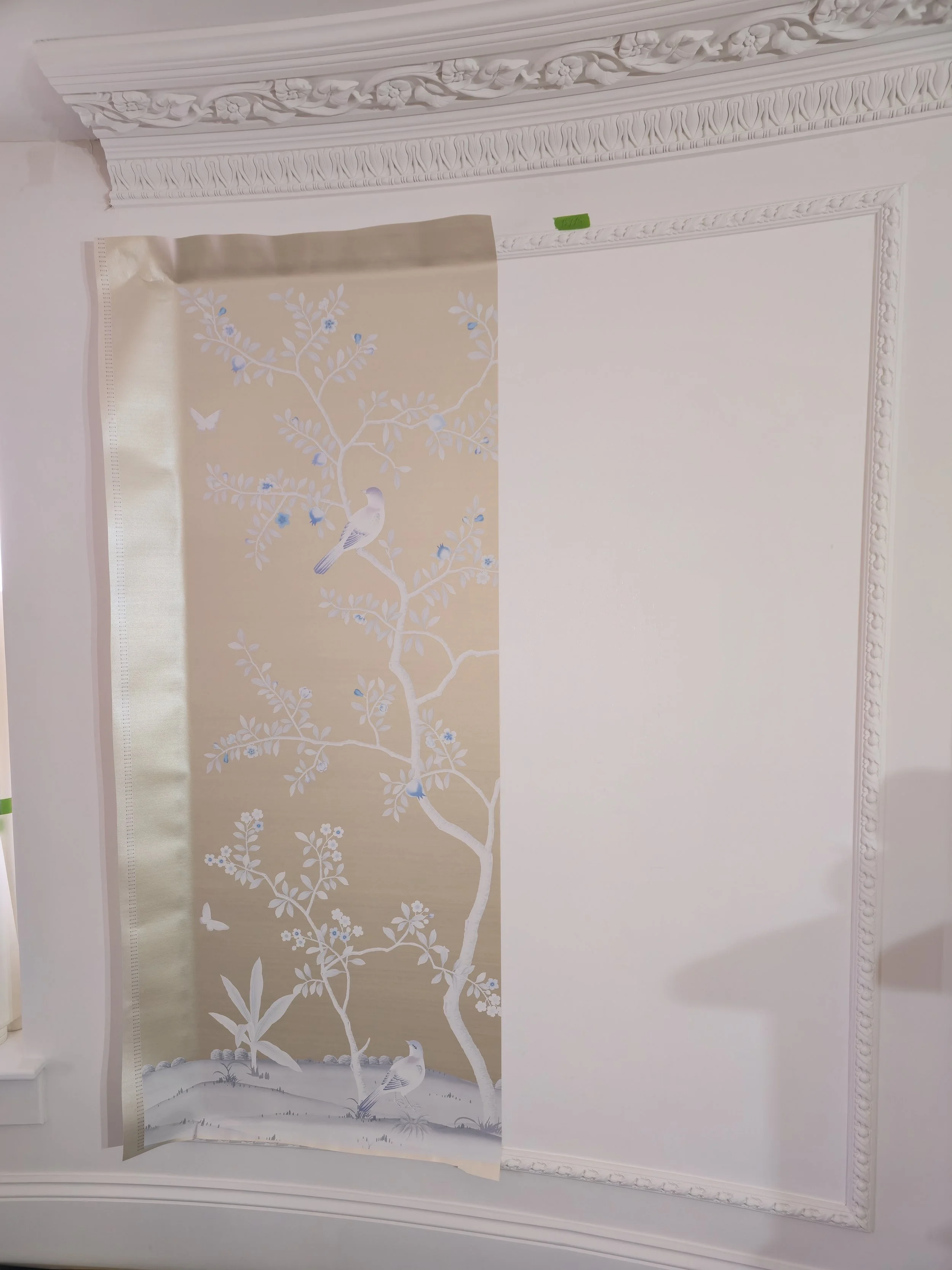 Meticulous pattern alignment and careful handling of fragile materials