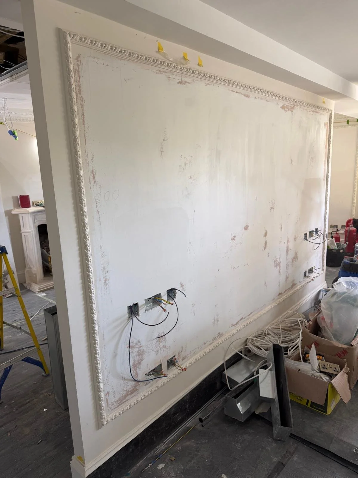 Comprehensive surface preparation and leveling prior to installation.