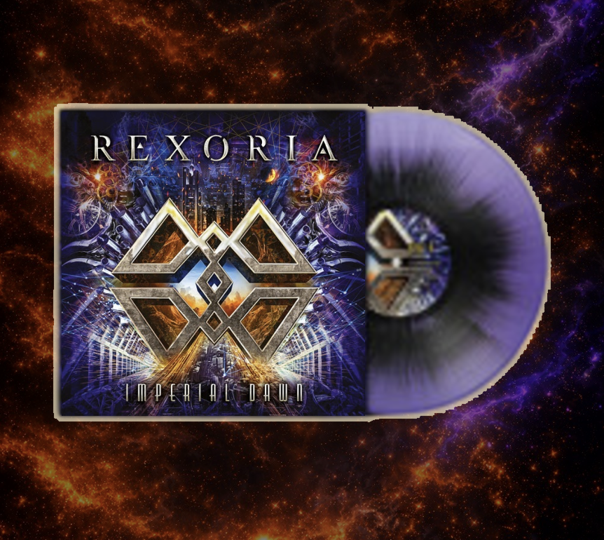 REXORIA - Imperial Dawn - Gatefold purple splatter vinyl (Ltd. 300pcs)