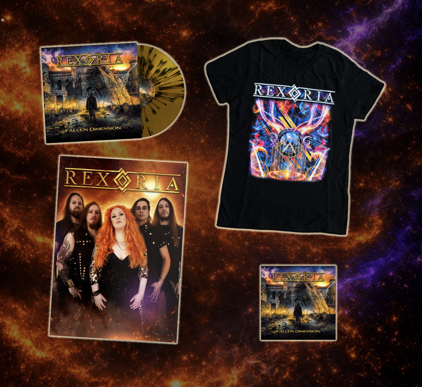 REXORIA - Royal Package - Pre-order and save 15% + Signed free poster