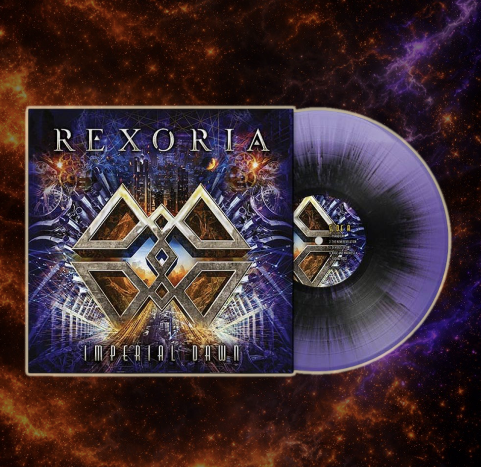 REXORIA - Imperial Dawn - Gatefold purple splatter vinyl (Ltd. 300pcs)