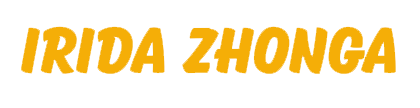 Text that reads "IRIDA ZHONGA" in yellow font.