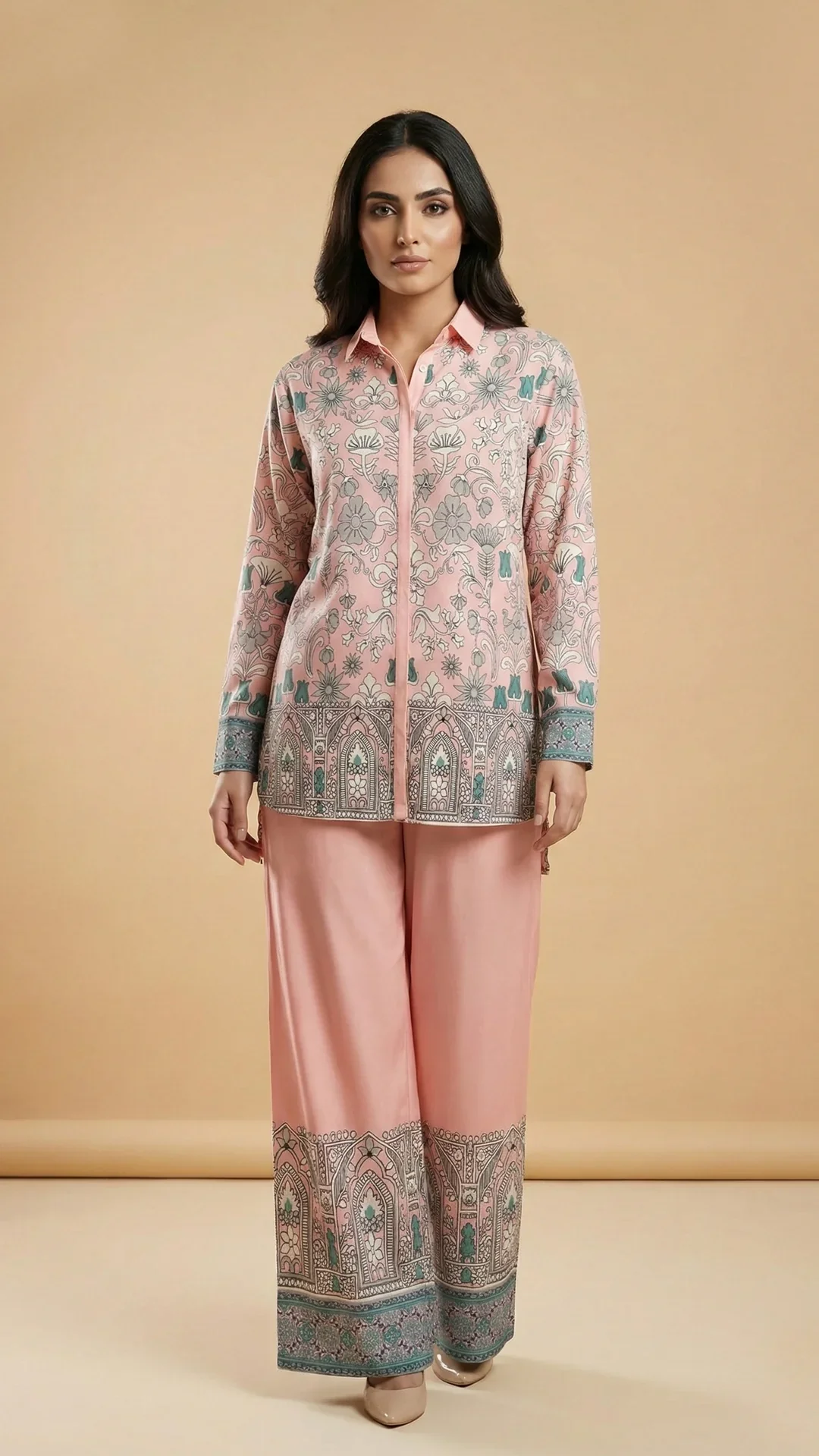 Blush Pavilion Co-ord Set