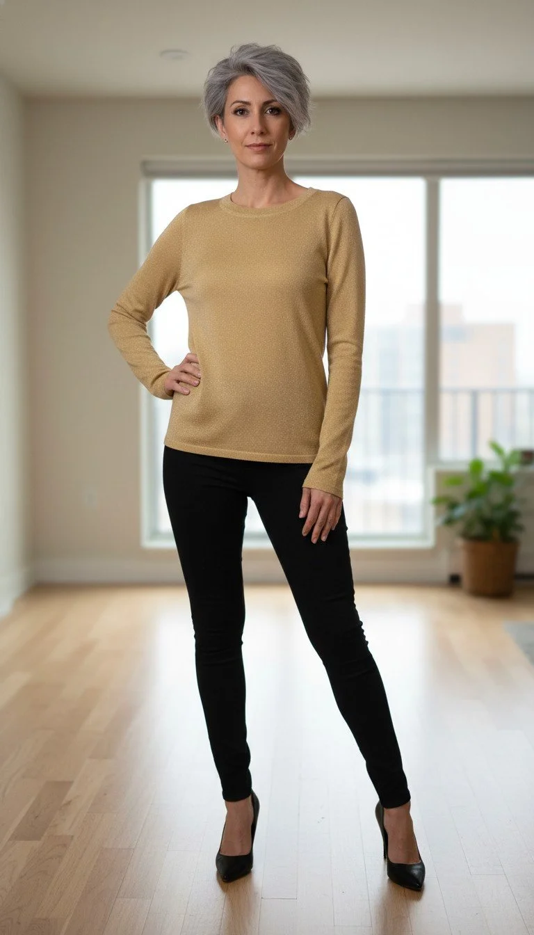 Bruno Cucinelli - Classic Almond Long-Sleeve Sweater Size 2