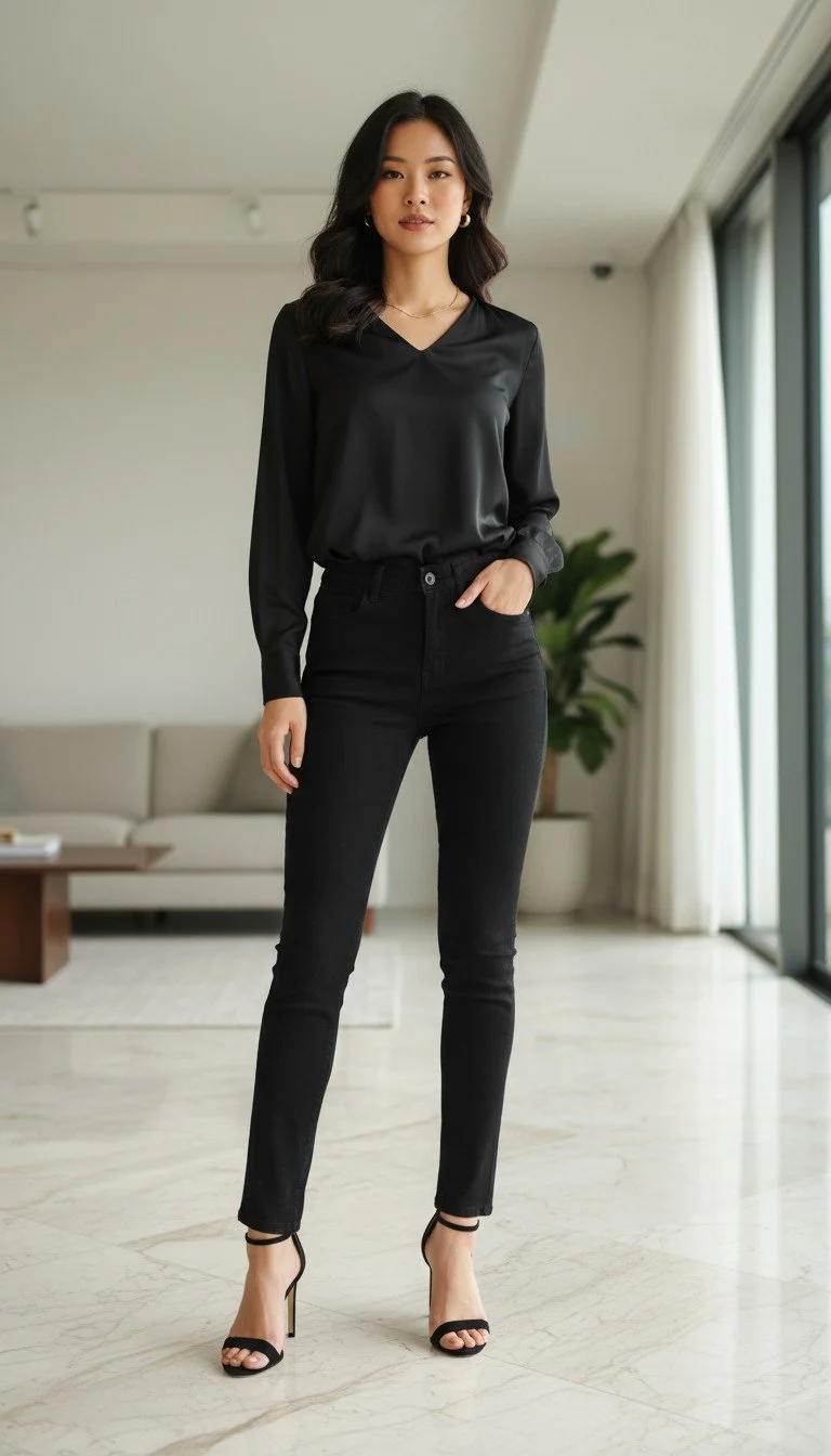 J Brand - Ultimate Stretch Black Denim Jeans Size 27