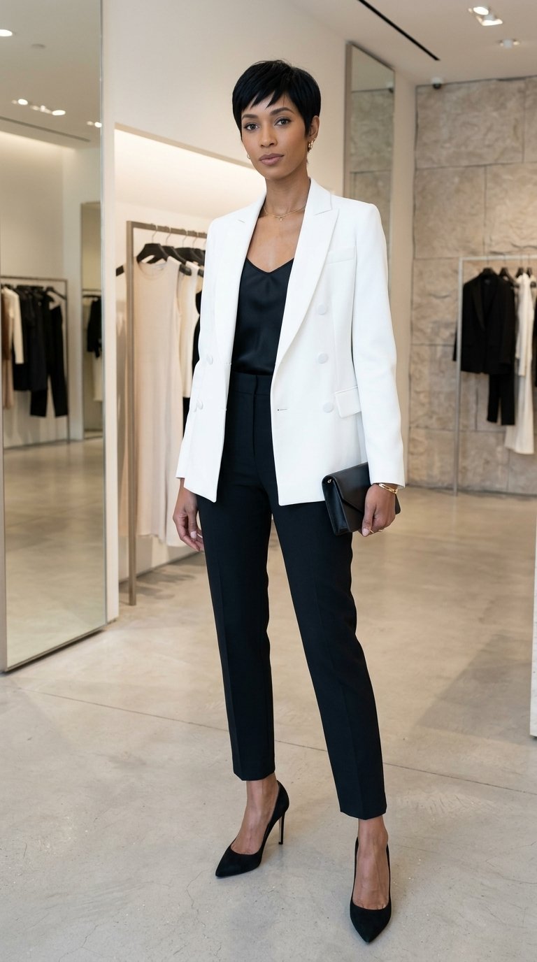 Altuzarra - Optic White Blazer Size 36
