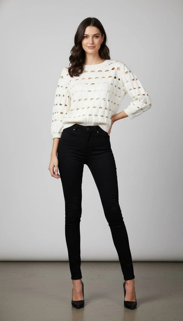 IRO - Open Weave Knit Sweater Size XS