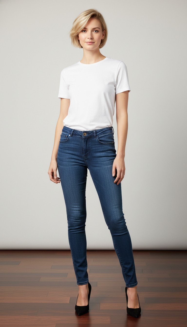 H&M - Classic Comfort Stretch Jeans Size 6
