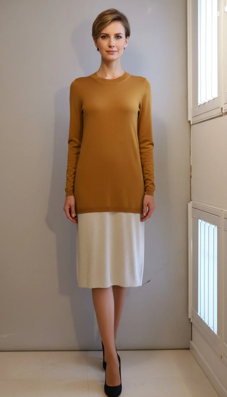 Loewe - Elegance Color Block Sweater Dress Size S