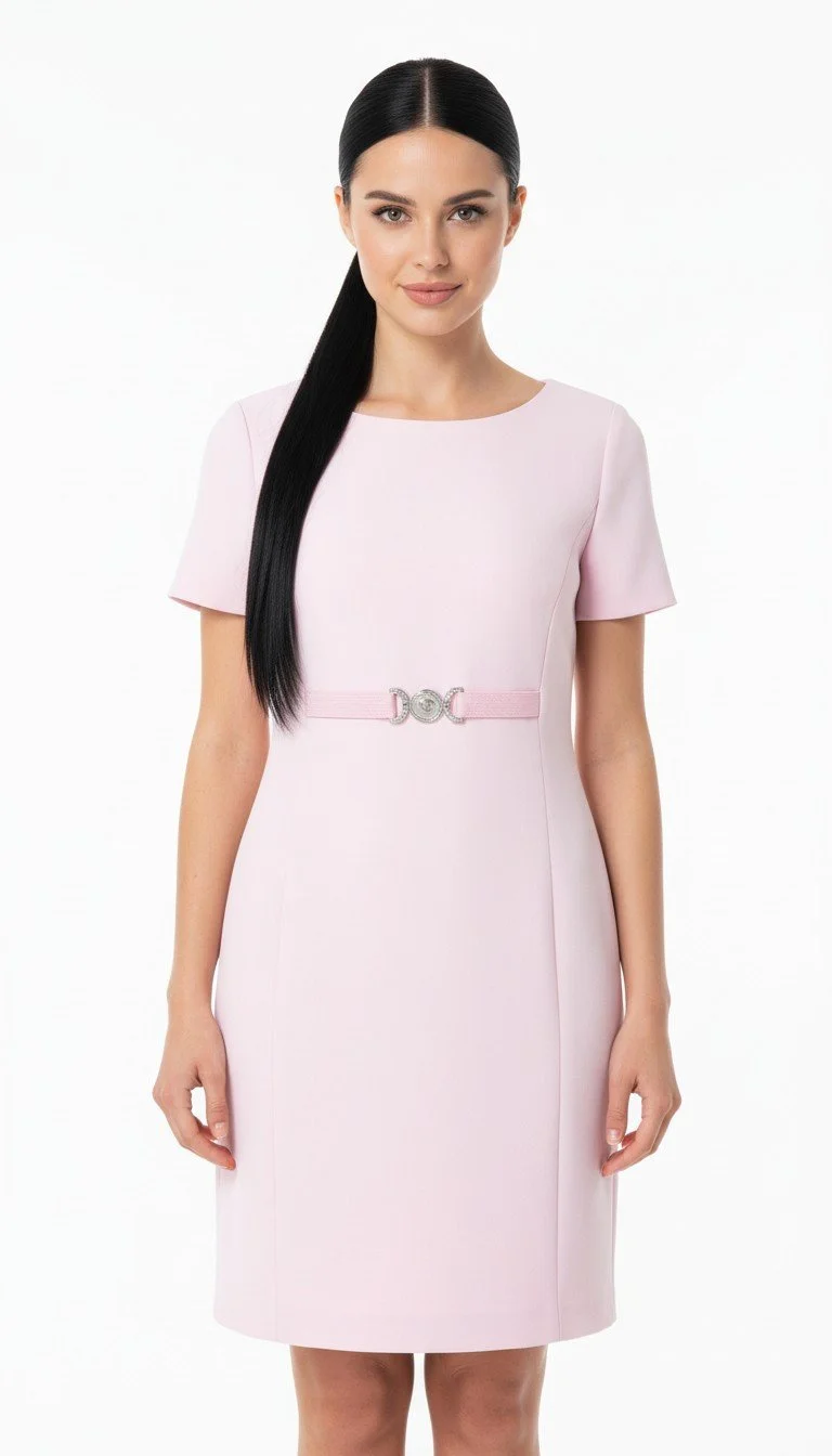 Versace - Double Viscose Pink