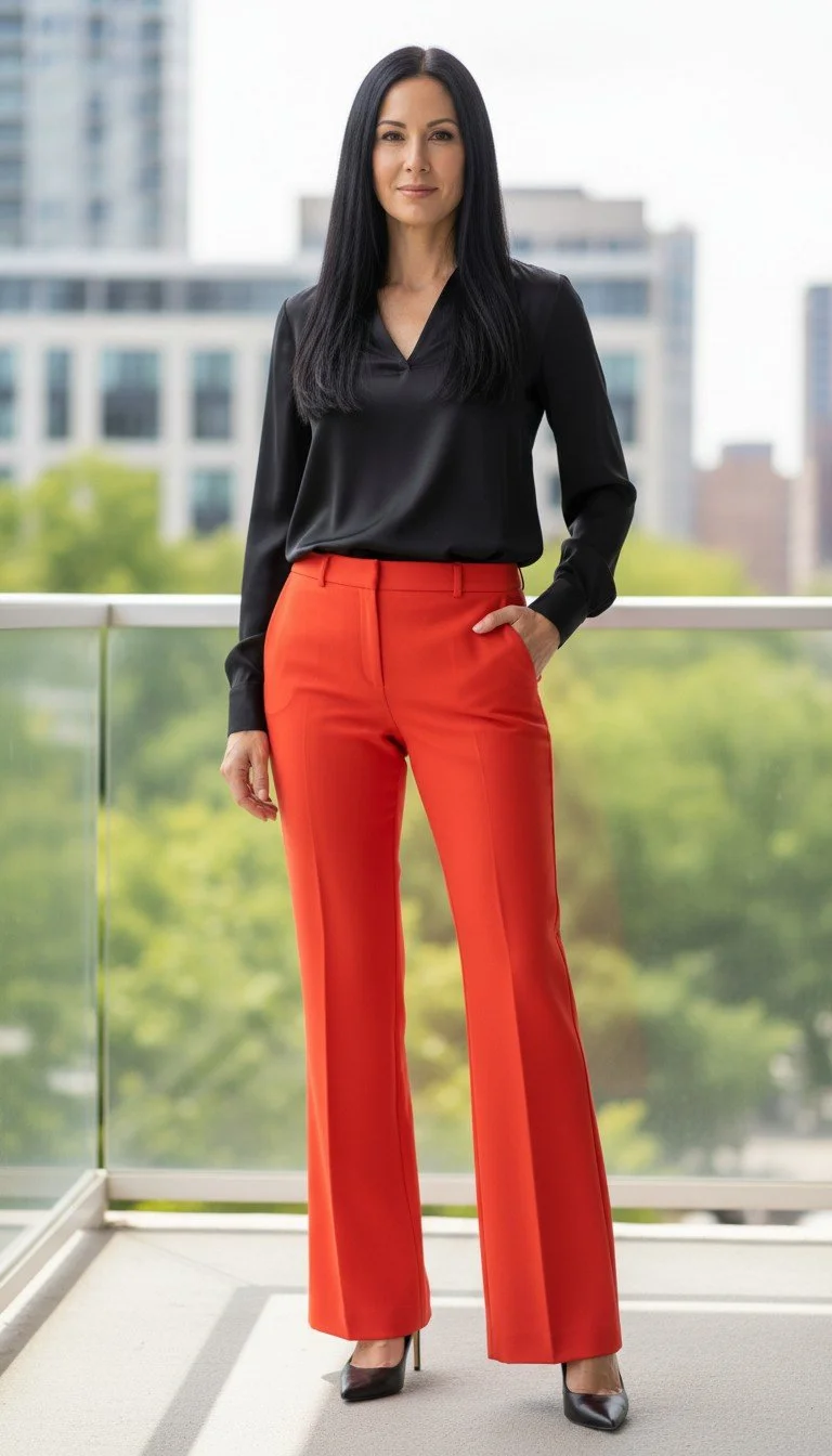 Victoria Beckham - Vibrant Business Pant