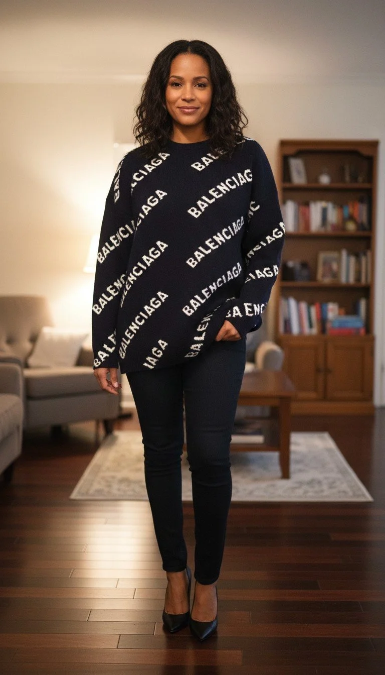 Balenciaga - Luxury Logo Sweater Size M