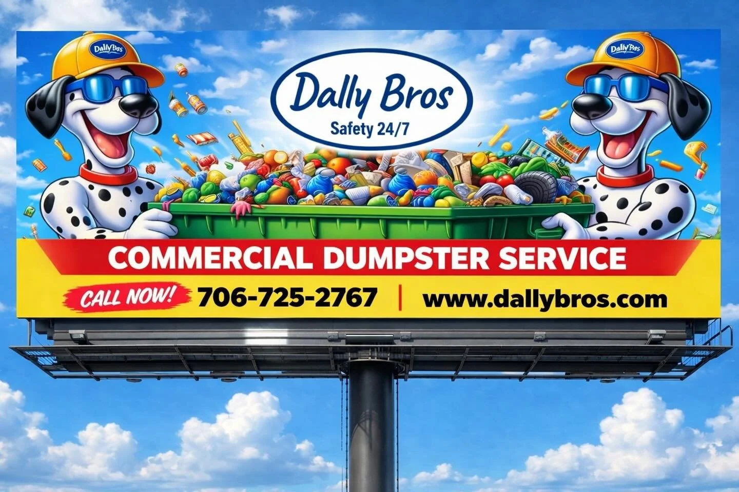 Need dumpster service? Call today! 706-725-2767