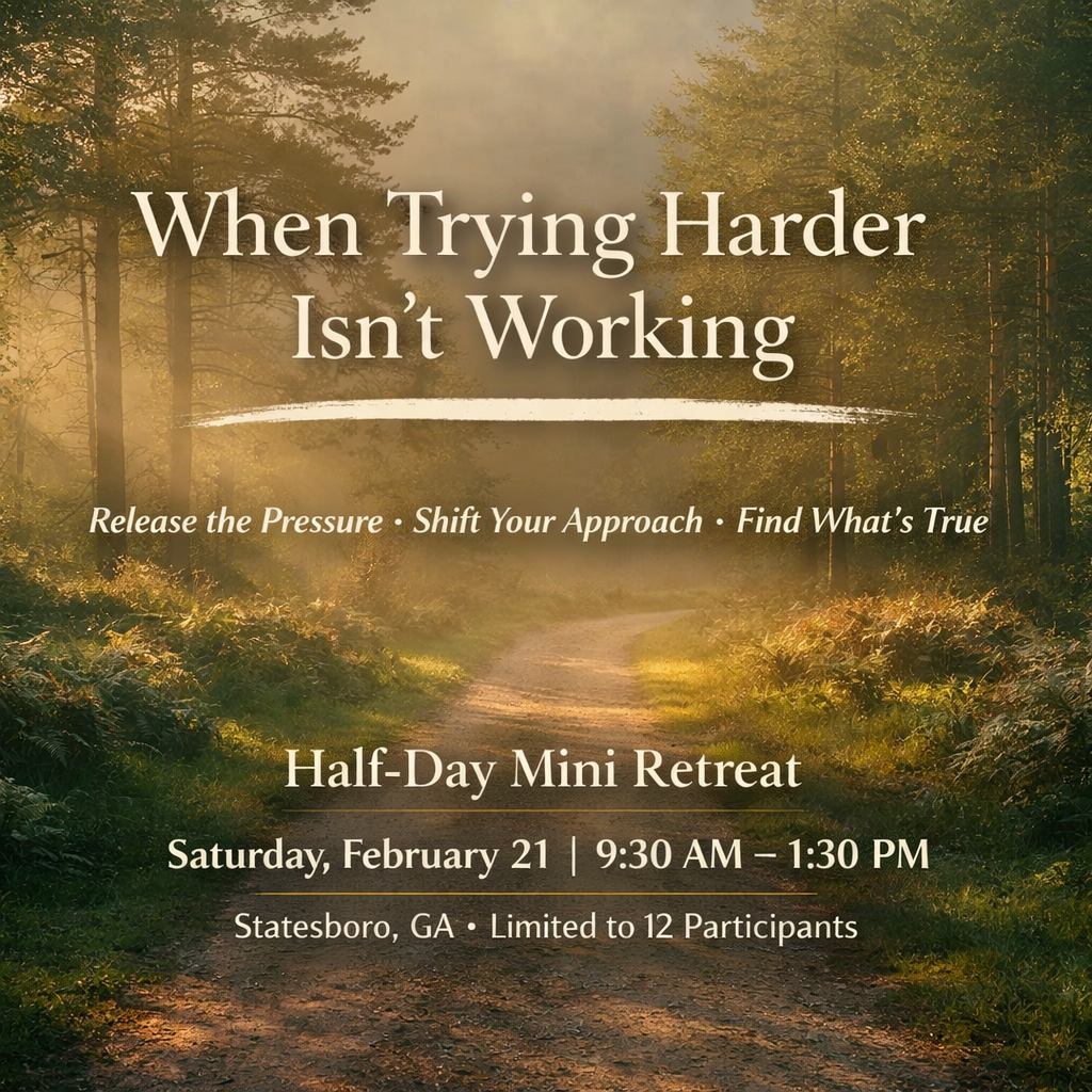 When Trying Harder Isn’t Working