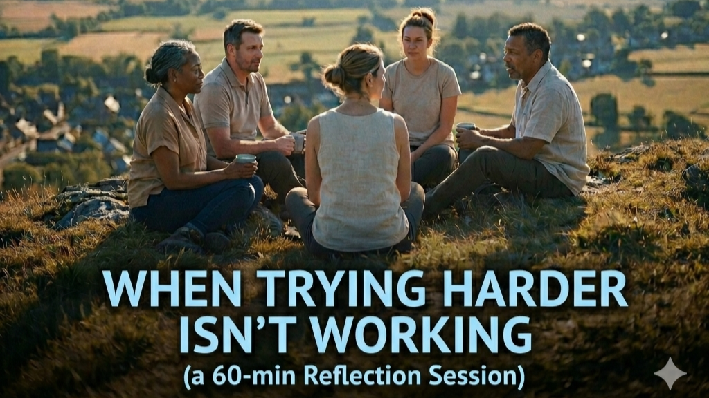When Trying Harder Isn’t Working - A free virtual workshop