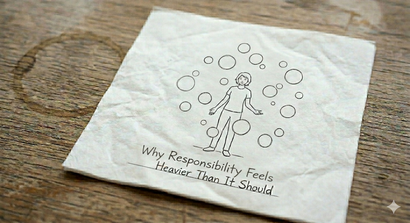 Why Responsibility Starts to Feel Heavier Than It Should