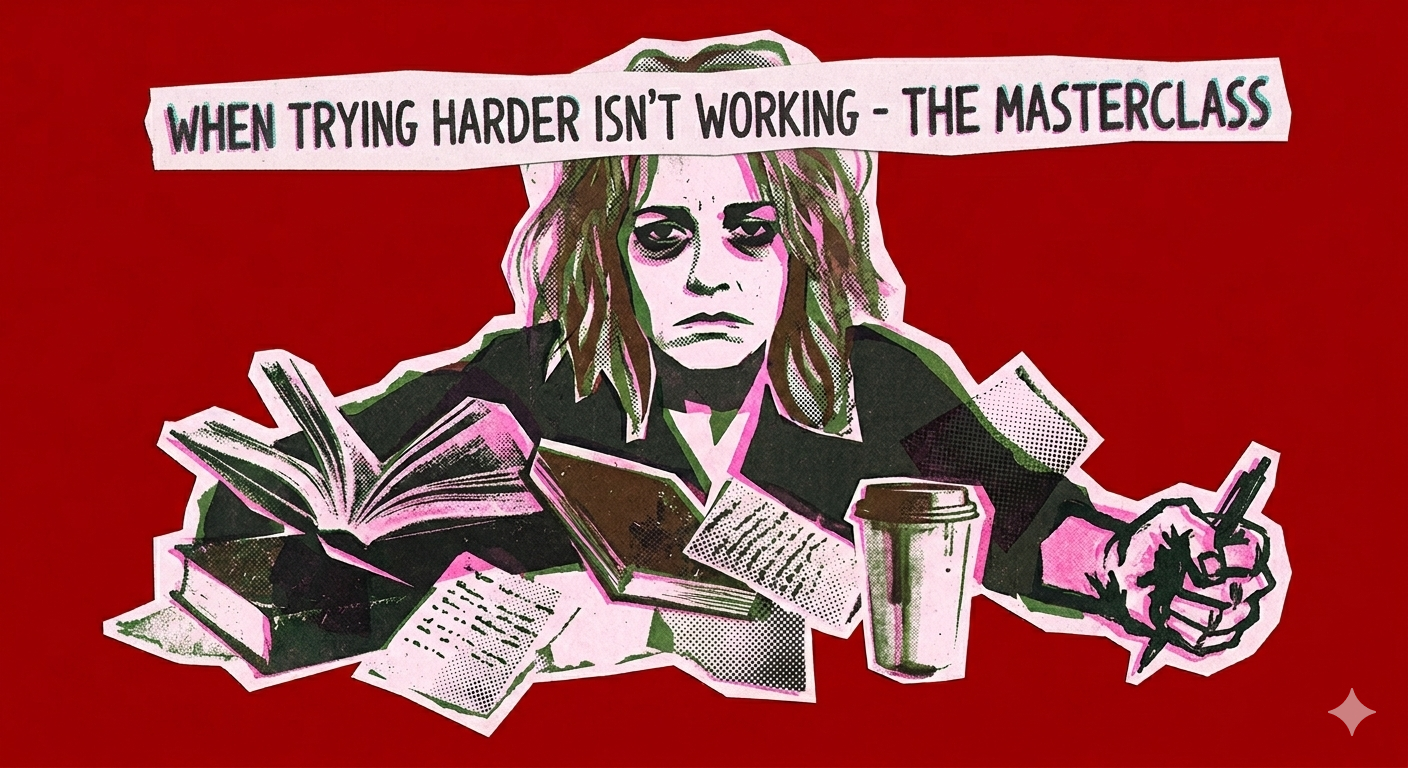 When Trying Harder Isn’t Working  - The Masterclass