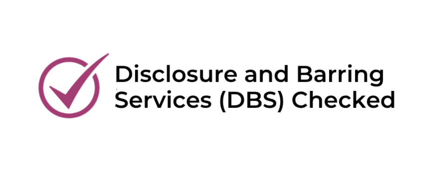 Disclosure and Barring Service (DBS) checked badge