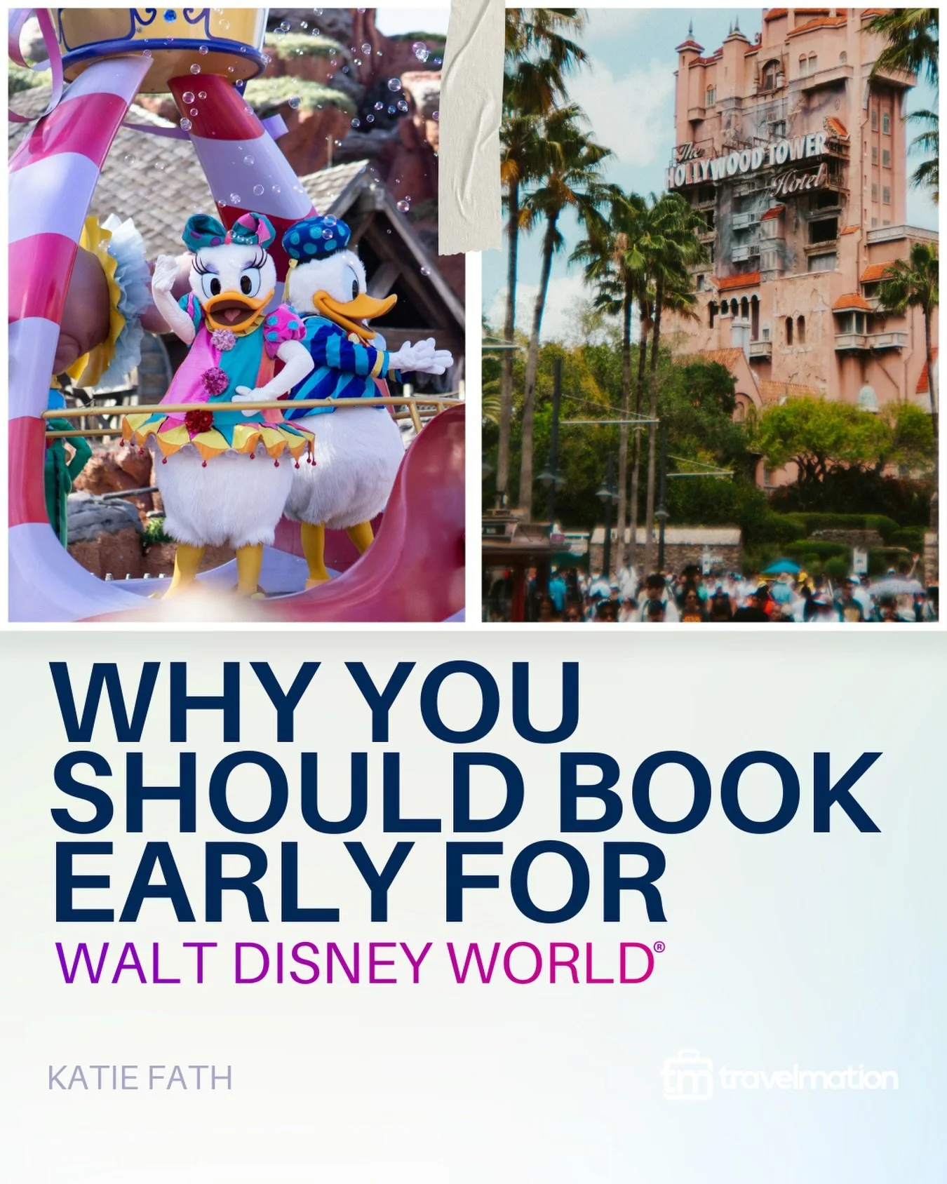 When it comes to Walt Disney World, booking early isn&rsquo;t about pressure &mdash; it&rsquo;s about options 🏰✨

The earlier you plan, the more flexibility you have&hellip; and that makes the whole experience feel easier and way less stressful.

He