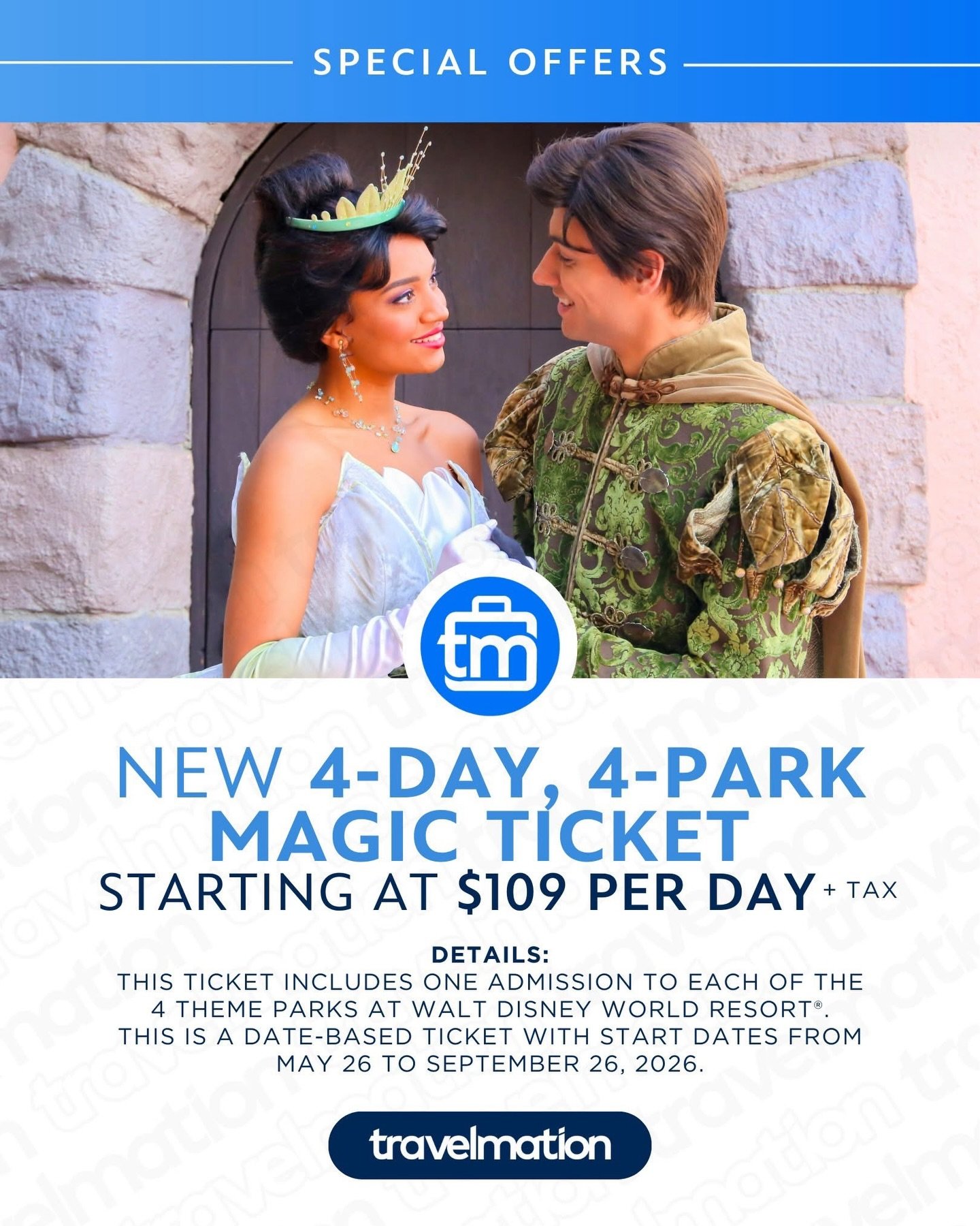 Looking for a sign to book that Disney trip for this summer or fall?! 

HERE IT IS!

4 HUGE promos dropped today &amp; you do NOT want to miss out on these!! 

Drop a comment below or DM me for all the deets! Let&rsquo;s find a bundle that works best