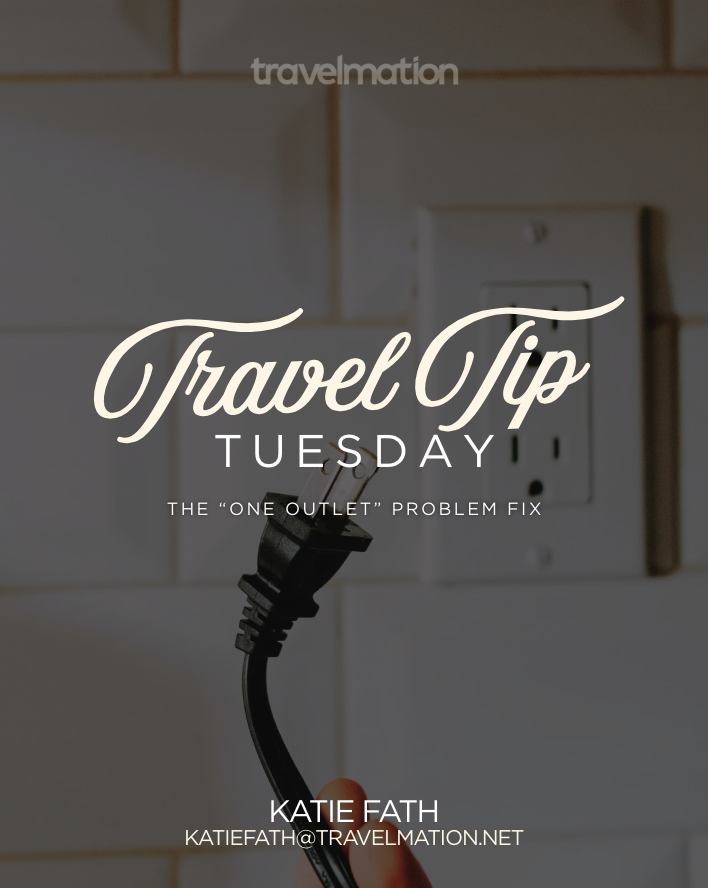 Travel Tip Tuesday: The “One Outlet” Problem Fix 🔌
