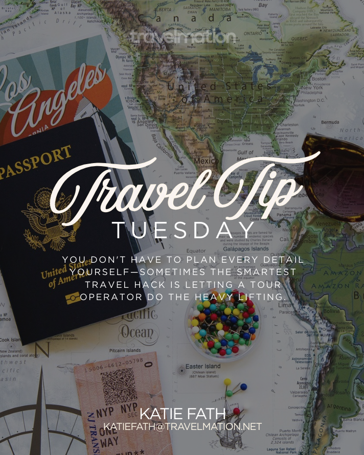 Travel Tip Tuesday: You Don't Have to Plan Every Detail Yourself