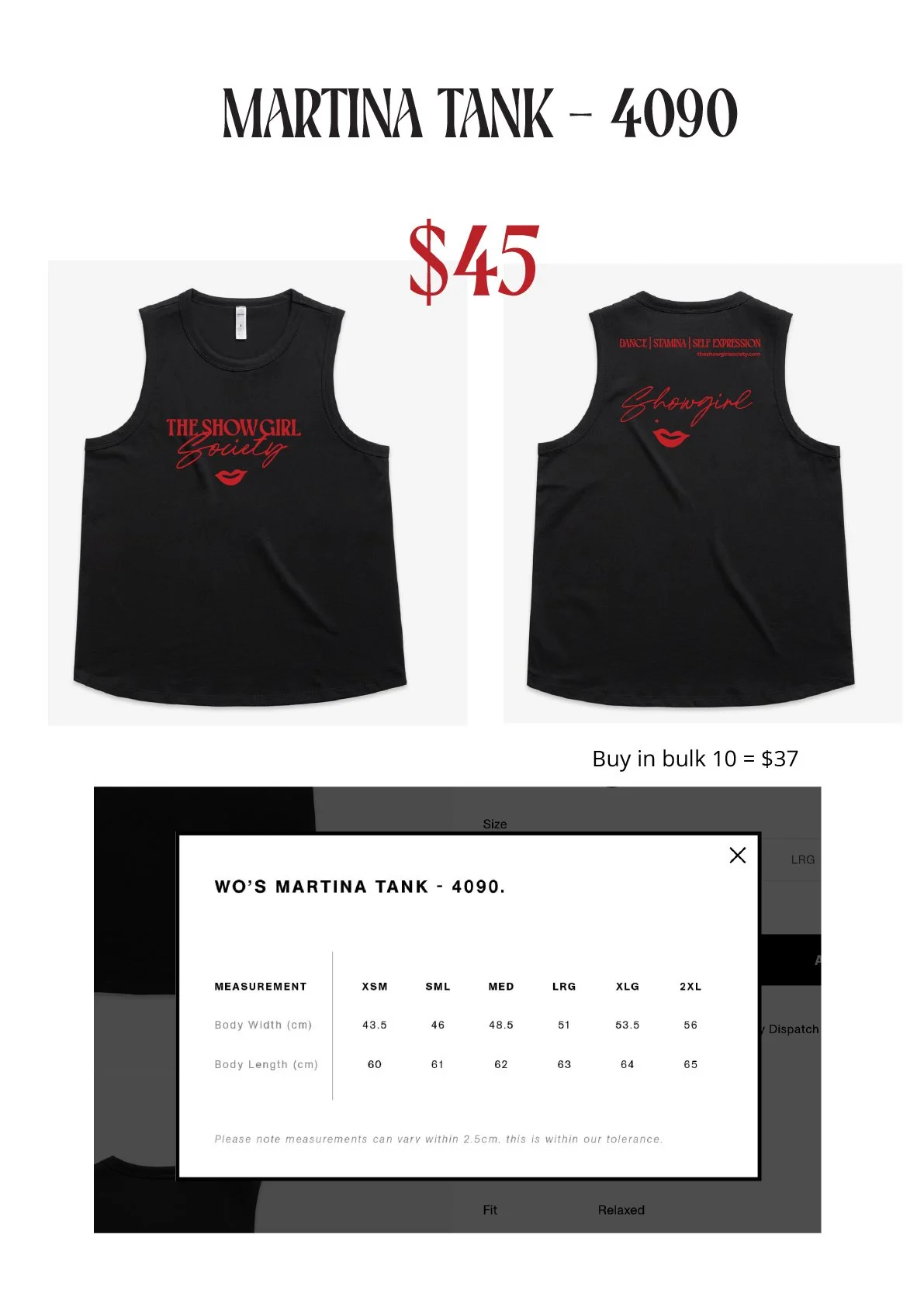 Womens Martina Tank