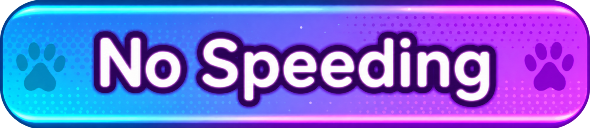 No Speeding