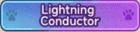 Purple banner with the text 'Lightning Conductor' and icons of a cloud and a snowflake.