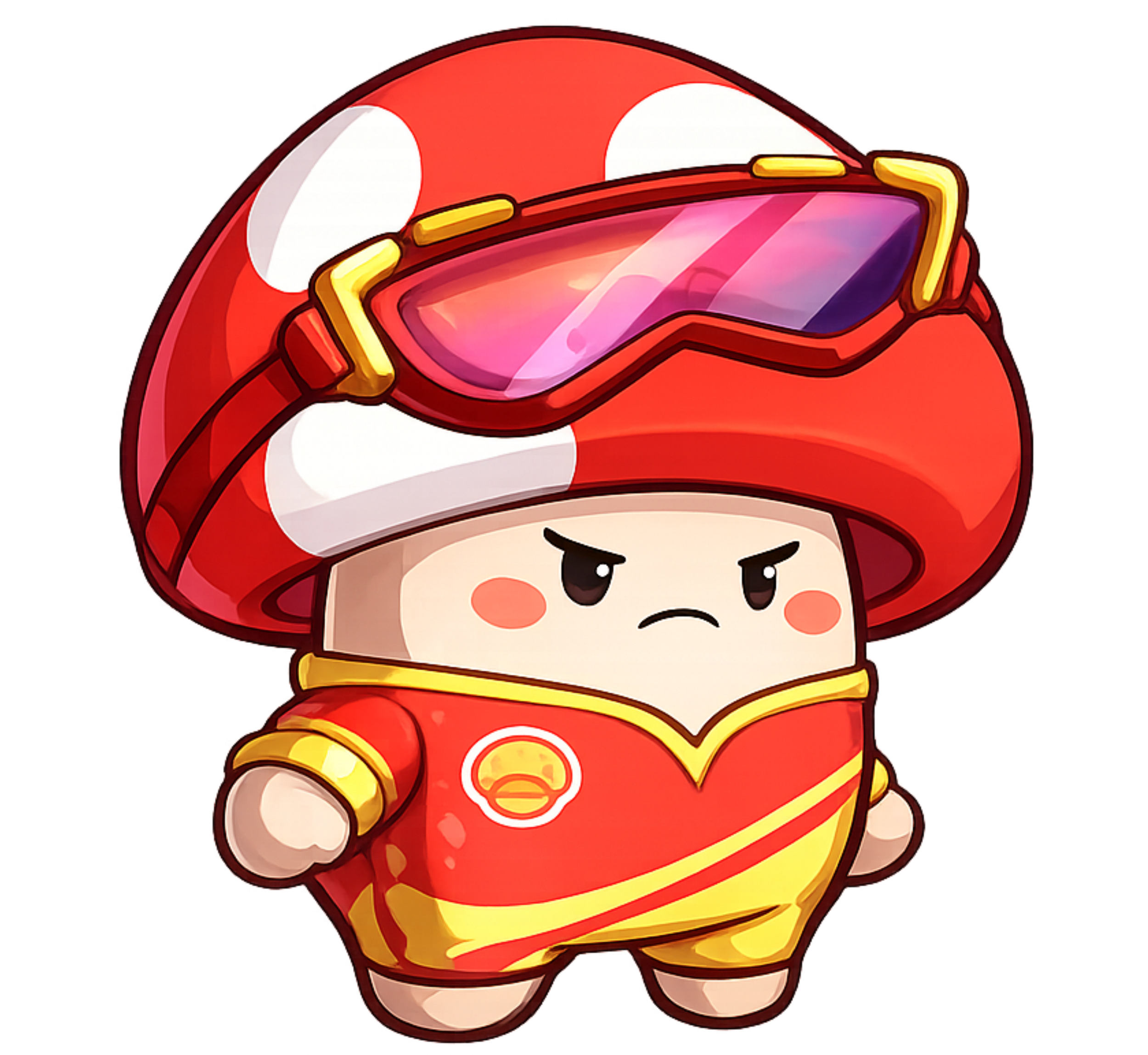 Surfing Warrior - Red