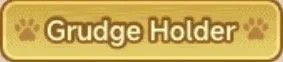 Icon with text 'Grudge Holder' on a yellow background.