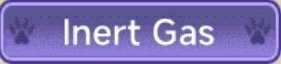 Purple sign with white text reading 'Inert Gas'.