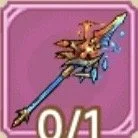 A magical pink background with a witch's broom and star, featuring the text '0/1'.